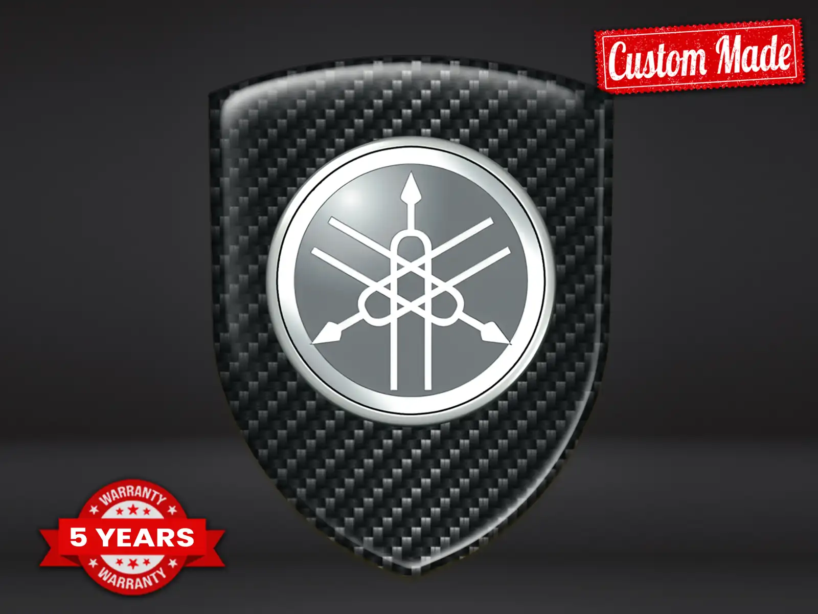 Yamaha Badges Silicone Auto Design Max Stylé Pro Résistant